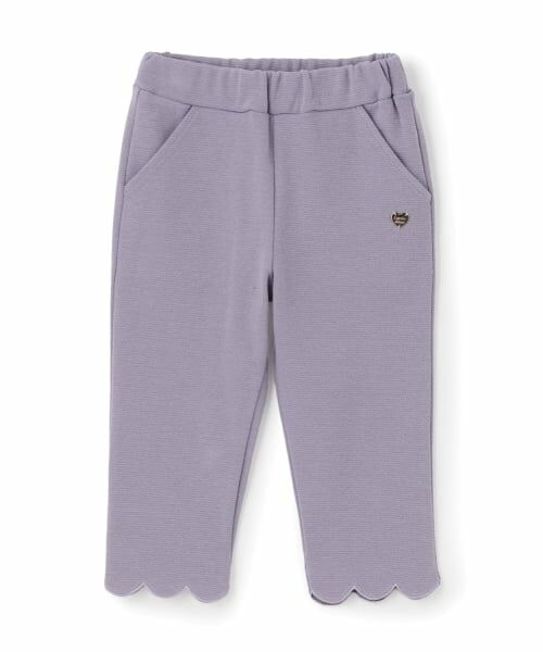 Lycee mine / リセマイン その他パンツ | 【ともパン】裾スカラップ7分丈カプリパンツ | 詳細4