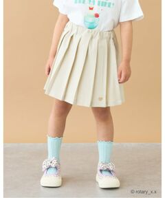 Lycee mine / リセマイン ミニ・ひざ丈スカート | ラッププリーツ付きスカート(パンツ付き)