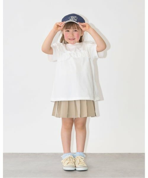 Lycee mine / リセマイン ミニ・ひざ丈スカート | ラッププリーツ付きスカート(パンツ付き) | 詳細17