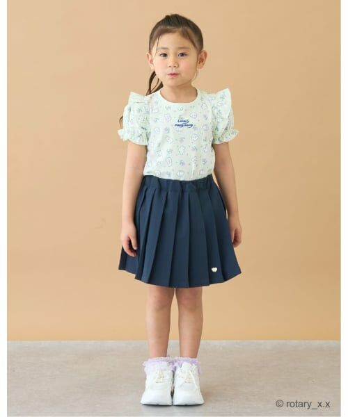 Lycee mine / リセマイン ミニ・ひざ丈スカート | ラッププリーツ付きスカート(パンツ付き) | 詳細18