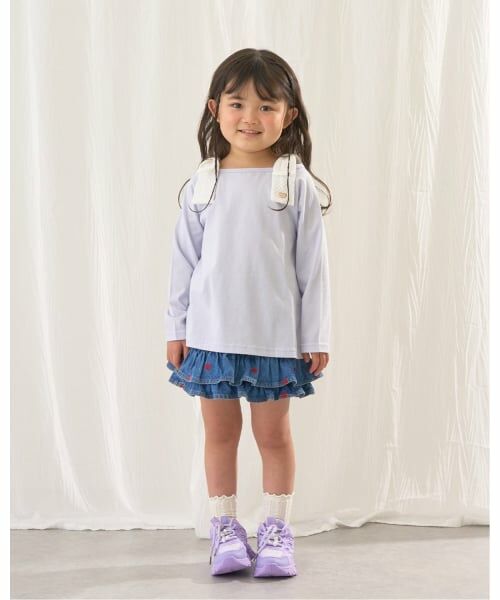 Lycee mine / リセマイン ミニ・ひざ丈スカート | 【ともデニ】アソート刺しゅう総柄スカパン | 詳細15