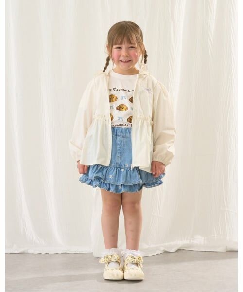 Lycee mine / リセマイン ミニ・ひざ丈スカート | 【ともデニ】アソート刺しゅう総柄スカパン | 詳細20