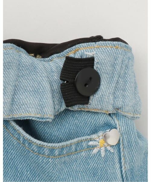 Lycee mine / リセマイン ミニ・ひざ丈スカート | 【ともデニ】アソート刺しゅう総柄スカパン | 詳細6