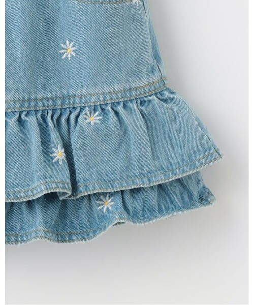 Lycee mine / リセマイン ミニ・ひざ丈スカート | 【ともデニ】アソート刺しゅう総柄スカパン | 詳細7