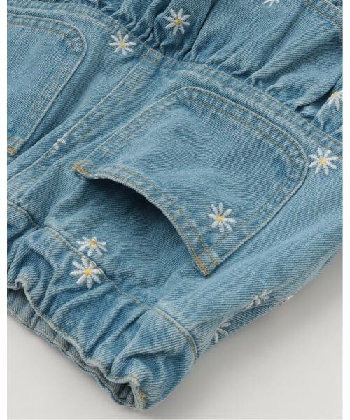 Lycee mine / リセマイン ミニ・ひざ丈スカート | 【ともデニ】アソート刺しゅう総柄スカパン | 詳細9