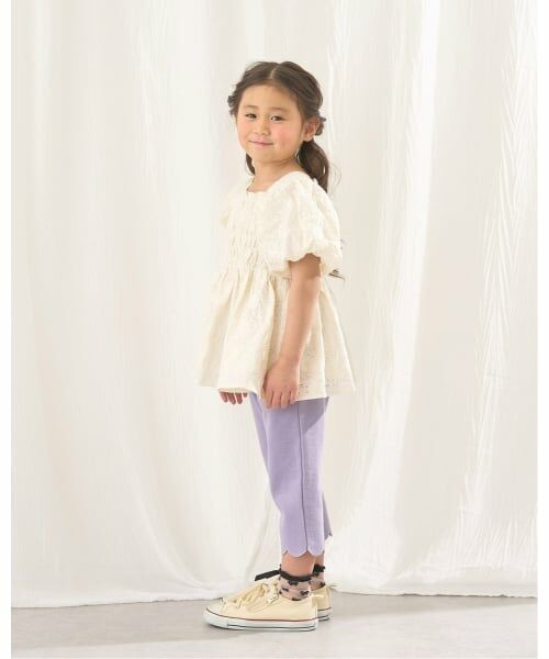 Lycee mine / リセマイン シャツ・ブラウス | コットンレースパフスリーブシャーリングブラウス | 詳細12