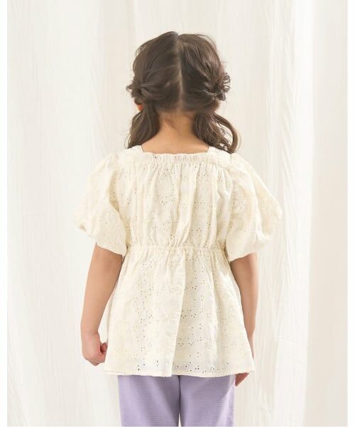 Lycee mine / リセマイン シャツ・ブラウス | コットンレースパフスリーブシャーリングブラウス | 詳細13