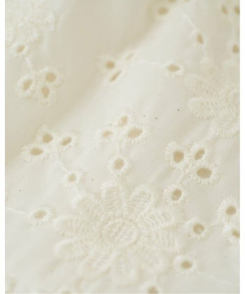 Lycee mine / リセマイン シャツ・ブラウス | コットンレースパフスリーブシャーリングブラウス | 詳細14