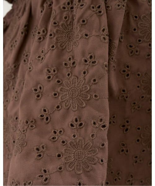 Lycee mine / リセマイン シャツ・ブラウス | コットンレースパフスリーブシャーリングブラウス | 詳細16