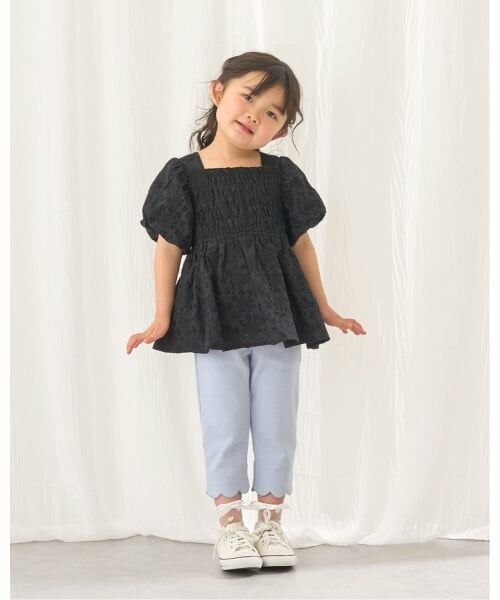 Lycee mine / リセマイン シャツ・ブラウス | コットンレースパフスリーブシャーリングブラウス | 詳細19