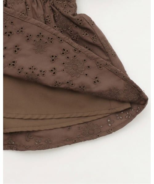 Lycee mine / リセマイン シャツ・ブラウス | コットンレースパフスリーブシャーリングブラウス | 詳細9