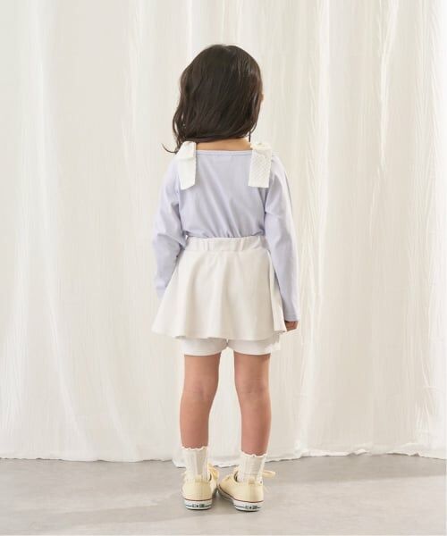 Lycee mine / リセマイン Tシャツ | 【綿100％】 【速乾・UV・型崩れしない】ボートネック肩リボンTシャツ | 詳細18