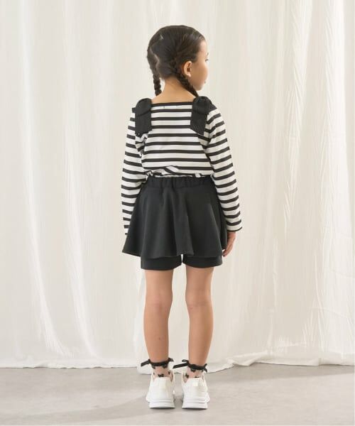 Lycee mine / リセマイン Tシャツ | 【綿100％】 【速乾・UV・型崩れしない】ボートネック肩リボンTシャツ | 詳細21