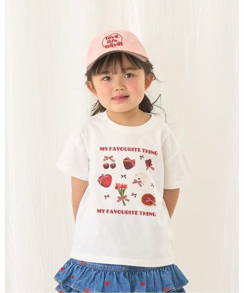 Lycee mine / リセマイン Tシャツ | 【綿100％】 【速乾・UV・型崩れしない】選べる7柄アソートプリントTシャツ（赤）