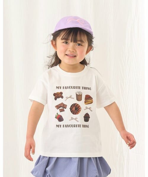 Lycee mine / リセマイン Tシャツ | 【綿100％】 【速乾・UV・型崩れしない】選べる7柄アソートプリントTシャツ（コゲ茶）