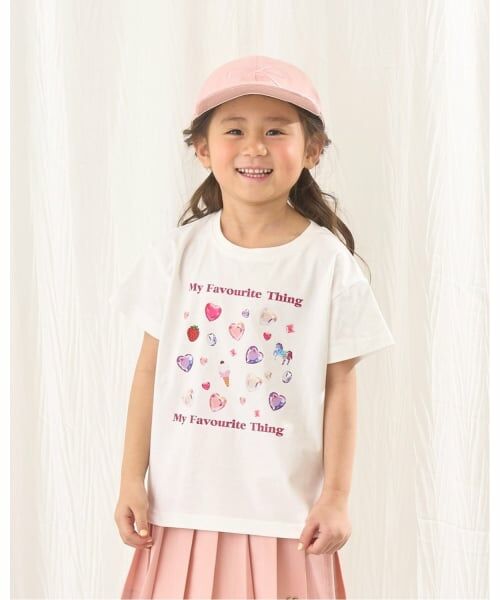 Lycee mine / リセマイン Tシャツ | 【綿100％】 【速乾・UV・型崩れしない】選べる7柄アソートプリントTシャツ（マゼンダ）