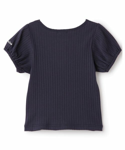 Lycee mine / リセマイン Tシャツ | スクエアネックパフスリーブアソート刺しゅうトップス | 詳細5