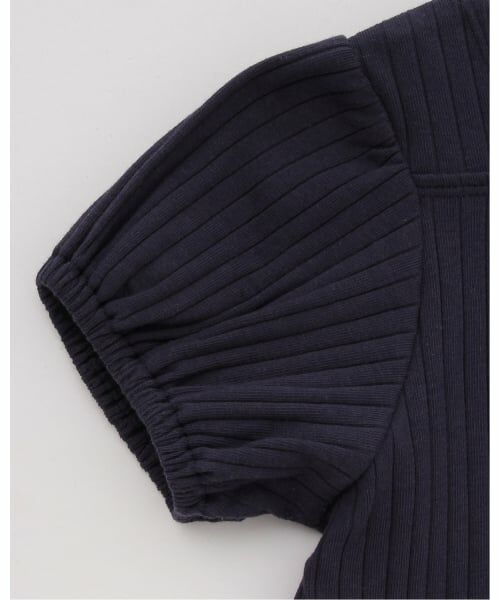 Lycee mine / リセマイン Tシャツ | スクエアネックパフスリーブアソート刺しゅうトップス | 詳細8