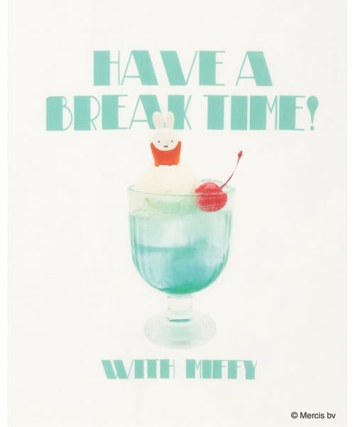 Lycee mine / リセマイン Tシャツ | 【綿100％】 【ミッフィー】【速乾・UV・型崩れしない】アソートTABEMONOプリントTシャツ | 詳細7