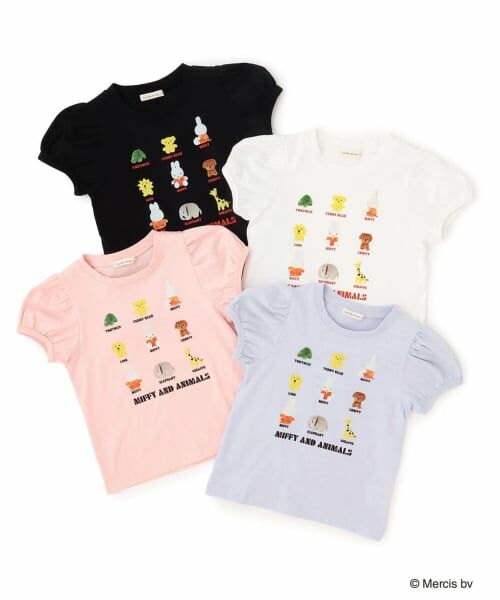 Lycee mine / リセマイン Tシャツ | 【綿100％】 【ミッフィー】【速乾・UV・型崩れしない】ぬいぐるみ転写プリントTシャツ | 詳細10