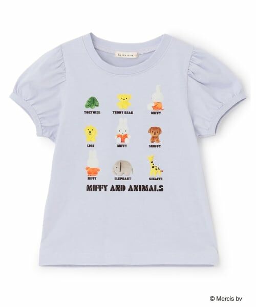 Lycee mine / リセマイン Tシャツ | 【綿100％】 【ミッフィー】【速乾・UV・型崩れしない】ぬいぐるみ転写プリントTシャツ | 詳細4