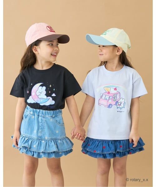 Lycee mine / リセマイン Tシャツ | 【綿100％】 【ラブリーモンモン】【速乾・UV・型崩れしない】アソートプリントTシャツ | 詳細23