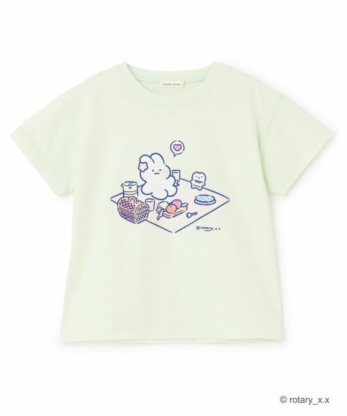 Lycee mine / リセマイン Tシャツ | 【綿100％】 【ラブリーモンモン】【速乾・UV・型崩れしない】アソートプリントTシャツ | 詳細4