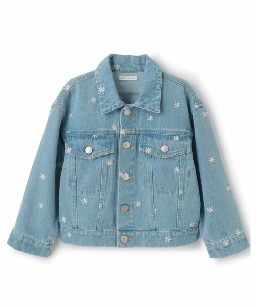 Lycee mine / リセマイン ブルゾン | 【ともデニ】アソート刺しゅう総柄Gジャン | 詳細1