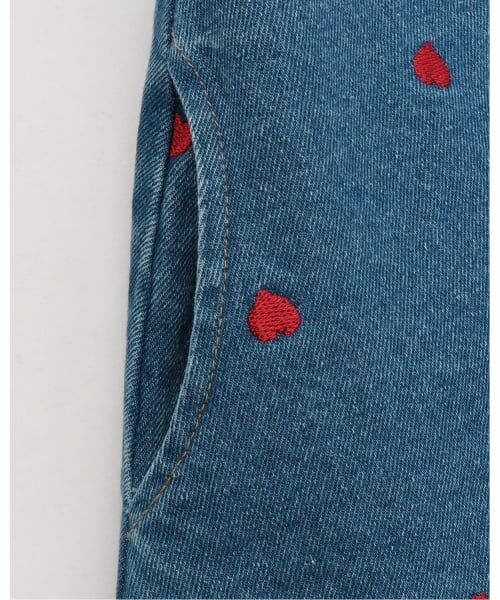 Lycee mine / リセマイン ミニ丈・ひざ丈ワンピース | 【ともデニ】アソート刺しゅう総柄フレアワンピース | 詳細7