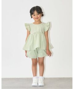 Lycee mine / リセマイン シャツ・ブラウス | 【セットアップ】なみなみペプラムブラウス・バルーンパンツセット