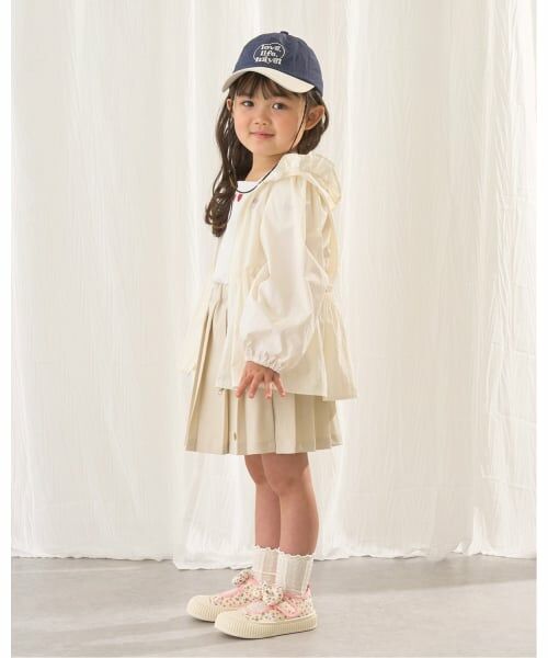 Lycee mine / リセマイン パーカー | 【UV加工】チュニック丈フリルシアージップパーカ | 詳細17