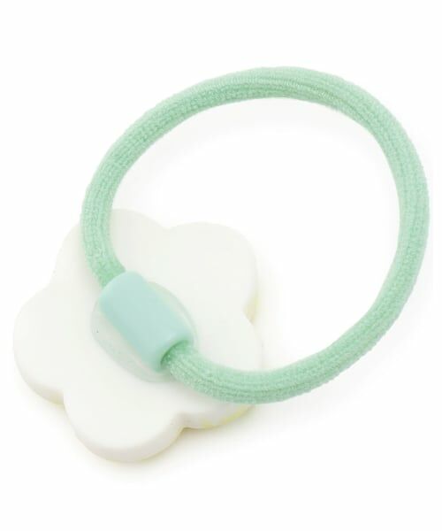 Lycee mine / リセマイン ヘアゴム・シュシュ | チェックフラワーヘアゴム(2コセット) | 詳細4