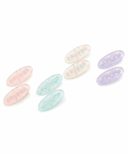 Lycee mine / リセマイン ヘアピン | フラワー総柄ヘアクリップ(2コセット) | 詳細7