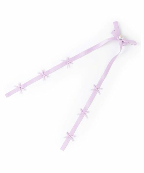 Lycee mine / リセマイン ヘアピン | ちびちびリボン付ロングリボンヘアクリップ | 詳細2