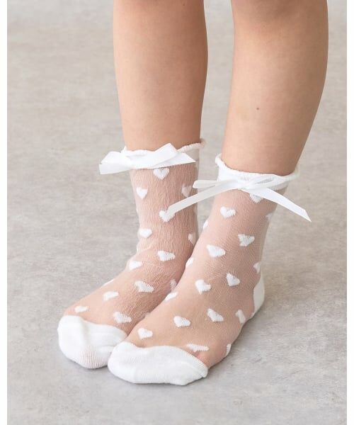 Lycee mine / リセマイン ソックス | シアークルーソックス（オフホワイト）