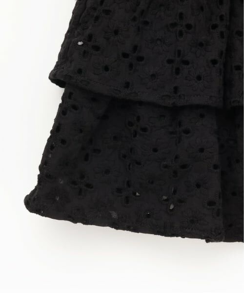 Lycee mine / リセマイン ミニ・ひざ丈スカート | 【綿100％】【セットアップ可能】コットンレースティアードスカート(インパン付) | 詳細5