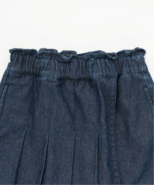 Lycee mine / リセマイン ショート・ハーフ・半端丈パンツ | フロントプリーツハートポケットデニムスカパン | 詳細4