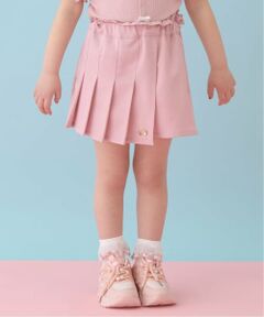 Lycee mine / リセマイン ショート・ハーフ・半端丈パンツ | フロントプリーツハートポケットカラースカパン