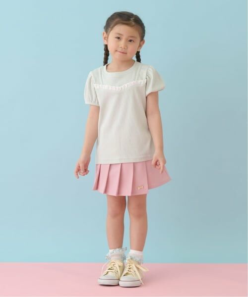 Lycee mine / リセマイン ショート・ハーフ・半端丈パンツ | フロントプリーツハートポケットカラースカパン | 詳細18