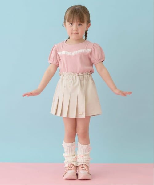 Lycee mine / リセマイン ショート・ハーフ・半端丈パンツ | フロントプリーツハートポケットカラースカパン | 詳細21