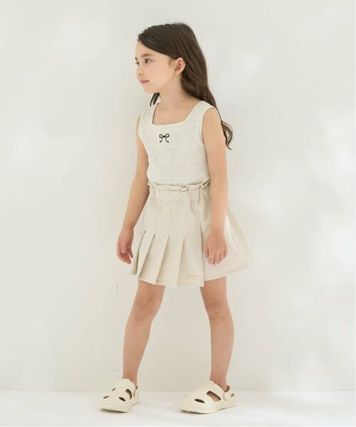 Lycee mine / リセマイン ショート・ハーフ・半端丈パンツ | フロントプリーツハートポケットカラースカパン | 詳細22