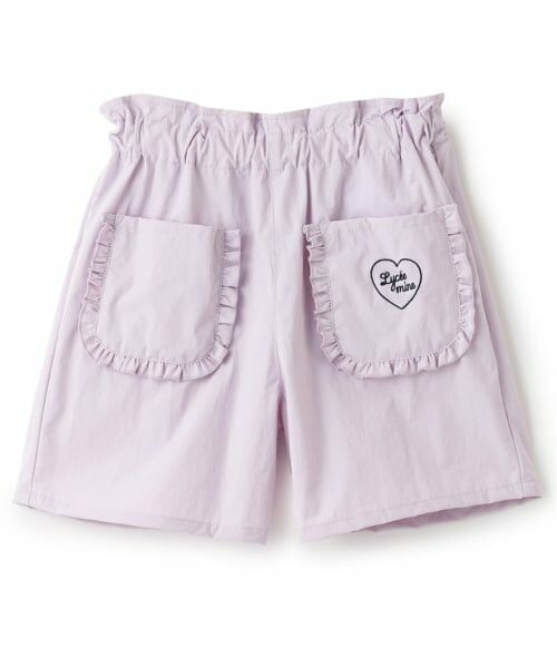 Lycee mine / リセマイン ショート・ハーフ・半端丈パンツ | 【スクール対応】【水陸両用】フリルポケット付きショートパンツ | 詳細3
