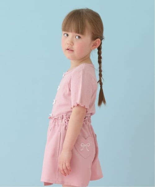 Lycee mine / リセマイン Tシャツ | カーディガン風リボントップス | 詳細18