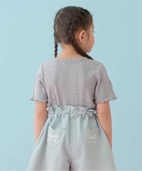 Lycee mine / リセマイン Tシャツ | カーディガン風リボントップス | 詳細23