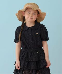 Lycee mine / リセマイン シャツ・ブラウス | 【綿100％】【セットアップ可能】コットンレースパフスリーブブラウス