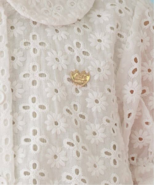 Lycee mine / リセマイン シャツ・ブラウス | 【綿100％】【セットアップ可能】コットンレースパフスリーブブラウス | 詳細12