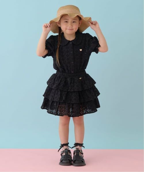 Lycee mine / リセマイン シャツ・ブラウス | 【綿100％】【セットアップ可能】コットンレースパフスリーブブラウス | 詳細15