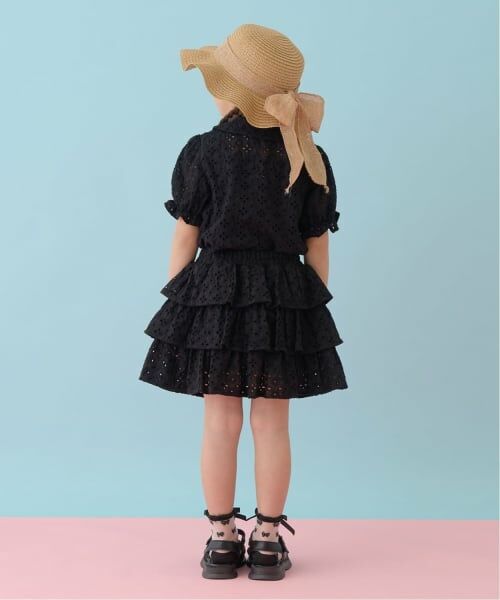 Lycee mine / リセマイン シャツ・ブラウス | 【綿100％】【セットアップ可能】コットンレースパフスリーブブラウス | 詳細16