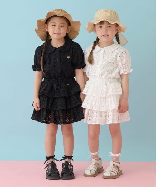 Lycee mine / リセマイン シャツ・ブラウス | 【綿100％】【セットアップ可能】コットンレースパフスリーブブラウス | 詳細19