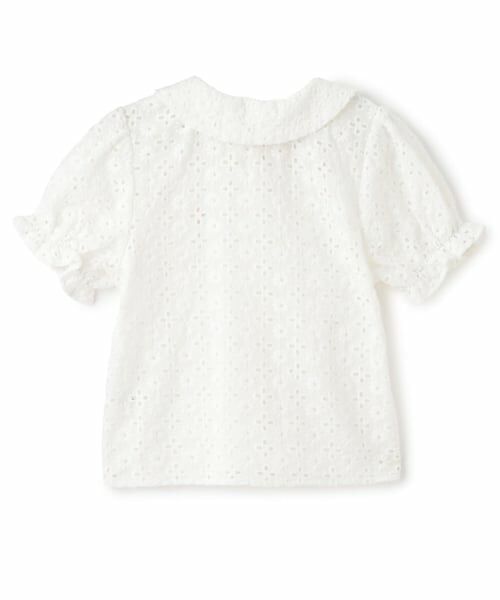 Lycee mine / リセマイン シャツ・ブラウス | 【綿100％】【セットアップ可能】コットンレースパフスリーブブラウス | 詳細3